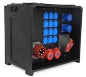 Départ 63A CEE17 tétra 2X32A CEE17 tétra 2x32A CEE17 mono 12X16A NF