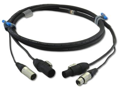 DMX POWER powercon True one + XLR5 3m