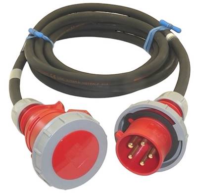 Prolongateur 3P+N+T 32A  CEE17  10m IP67