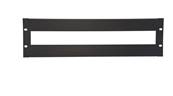 Face avant 19 pouces - 3U -  24 modules DIN- MECATES
