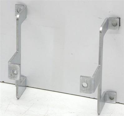 Lot de 2 équerres  pour fixation volet modulaire et fixation rail 