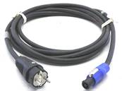 Prolongateur 2P+T 16A POWERCON NF-  Neutrik/PCE - 2.5m