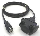 Triplette  2P+T 10/16A NF - Fiche PCE ELECTRIC - 10m