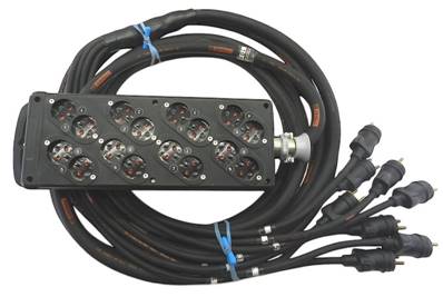 Boitier épanoui 8 Circuits  NF 5m