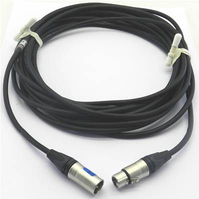 Câble micro XLR3M/F 6m