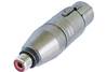 Adaptateur  XLR3F/cinch femelle   NA2FPMF