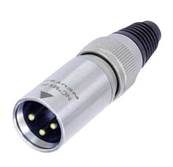 Fiche XLR3 mâle IP65   NC3MXHD  - DESTOCKAGE