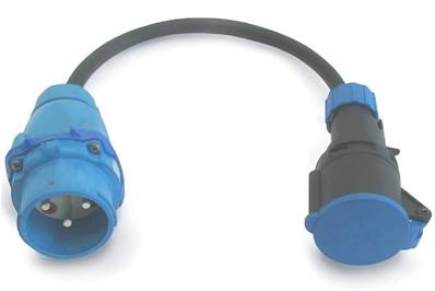 Adaptateur 2P+T 16A mâle Maréchal DS1 / femelle CEE17  50cm