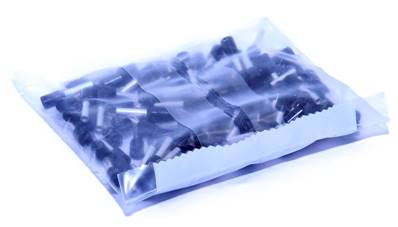 Sachet de 100 embouts de câblage 1.5mm² noir