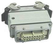 Adaptateur H16 mâle 2 leviers / femelle 4 pivots