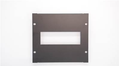 Plastron AT200 - 4U  pour  8 modules DIN-MECATES