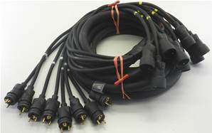 Cable Epanoui/Epanoui 8 circuits 18G2.5 LEG/LEG 5m