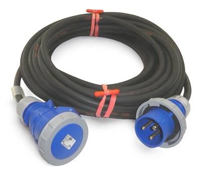 Prolongateur 2P+T 32A CEE17 IP67 10m