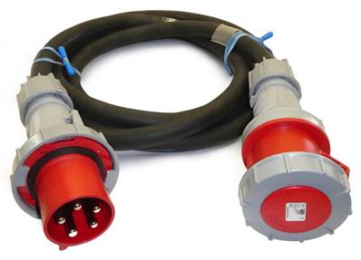 Prolongateur 3P+N+T 63A CEE17  10m IP67