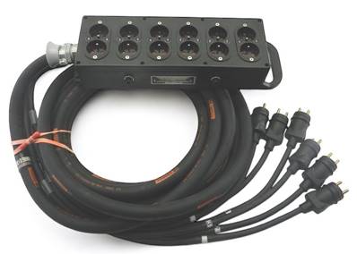 Boitier épanoui 6 Circuits  NF 5m