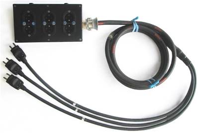 Boitier épanoui 3 Circuits  NF 5m