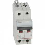 Disjoncteur 2X63A courbe C - Icc 6kA (EN60898)