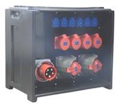 Départ 2X63A CEE17 tétra 4X32A CEE17 tétra 6x16A NF 