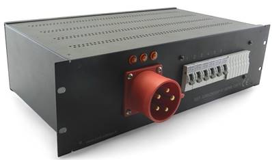 Alim  32A CEE17 tétra - Départ 6x16A K501 NF - sans différentiel 