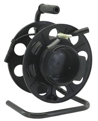 Touret câble CAT6 équipé 2 RJ45 éthercon série D  AWG26 F/UTP 40m