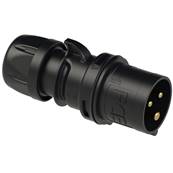 Fiche mle  2P+T 16A  CEE17 - PCE 013-6X - IP44 