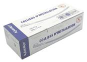 Lot de 100 colliers d'installation noir  9/62- L : 265 -  l: 9mm 
