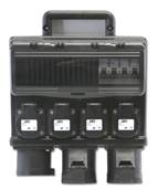 Départ  2X32A CEE17 mono 4 x16NF