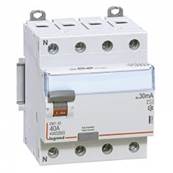 Interrupteur différentiel 4x40A 30mA