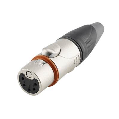 Fiche IP67 femelle XLR5 HICON