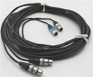 Epanoui/Epanoui 2 paires  2XLR3M/2XLR3F 20m