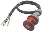 Epanoui Fiche Femelle 3P+N+T 63A CEE17  2m