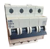 Disjoncteur 4X63A courbe C - Icc 10kA (EN60898) C63T9