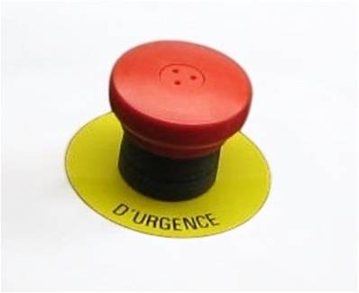 Option Arrêt d'urgence sans clef
