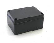 Boite dérivation noire  150x110x70 IP65 IK08 tenue au feu 650° - ABS