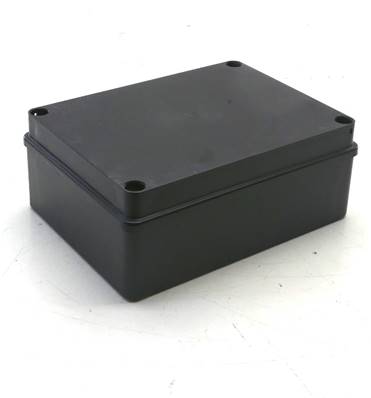 Boite dérivation noire  190x140x70 IP65 IK08 tenue au feu 650° - ABS