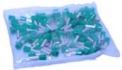 Sachet de 100 embouts de cblage  6mm2 vert