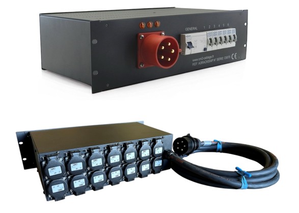 Coffrets rackable 19