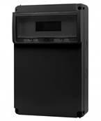 Coffret noir 520X337X150 IP65 IK08 16 modules  ABS Tenue au feu 650°