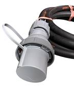 Capuchon de protection IP 67 pour socle droit et fiche 125A - TS1252G