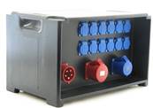 Départ 1x32 CEE17 tétra 1x32A CEE17 mono 12X16A NF