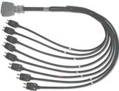 Epanoui  8 circuits H16F4P/ NF mâle
