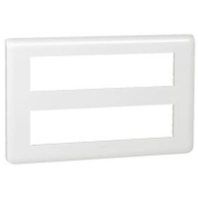 Plaque enjoliveur 2x10 modules horizontal - 78828L