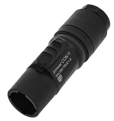 Fiche powercon mâle true one TOP NAC3M-TRUE1S - Câble 6 à 12mm