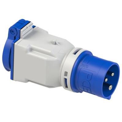 Adaptateur CEE17 mâle 16A mono / 16A NF  femelle