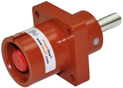 Embase source femelle 750A marron