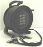 Touret 12 XLR3F 4 XLR3M épanoui 12XLR3M 4 XLR3F  25m