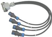 Epanoui  4 circuits  H16F2L / CEE17 mâle