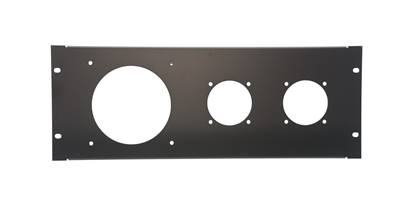 Face avant 19 pouces - 4U -  1 Prisinter 63A - 2 16/32A  Fix 60x60