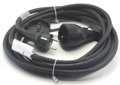 Rallonge moulée H07RNF  2m 3G1.5mm² - Pas de thermo libre