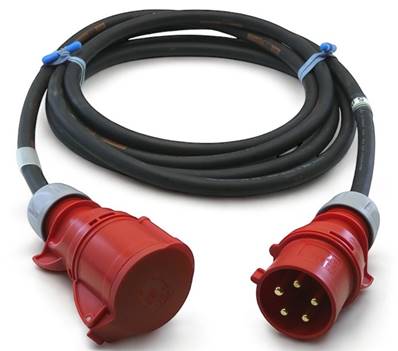 Prolongateur 32A 3P+N+T CEE17 10m IP44